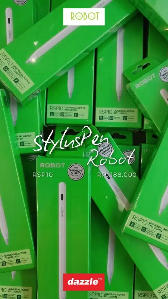STYLUS PEN ROBOT RSP10 GARANSI 1 TAHUN