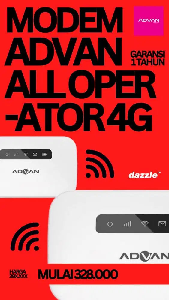 MODEM MIRI ADVAN MF01 GARANSI 1 TAHUN