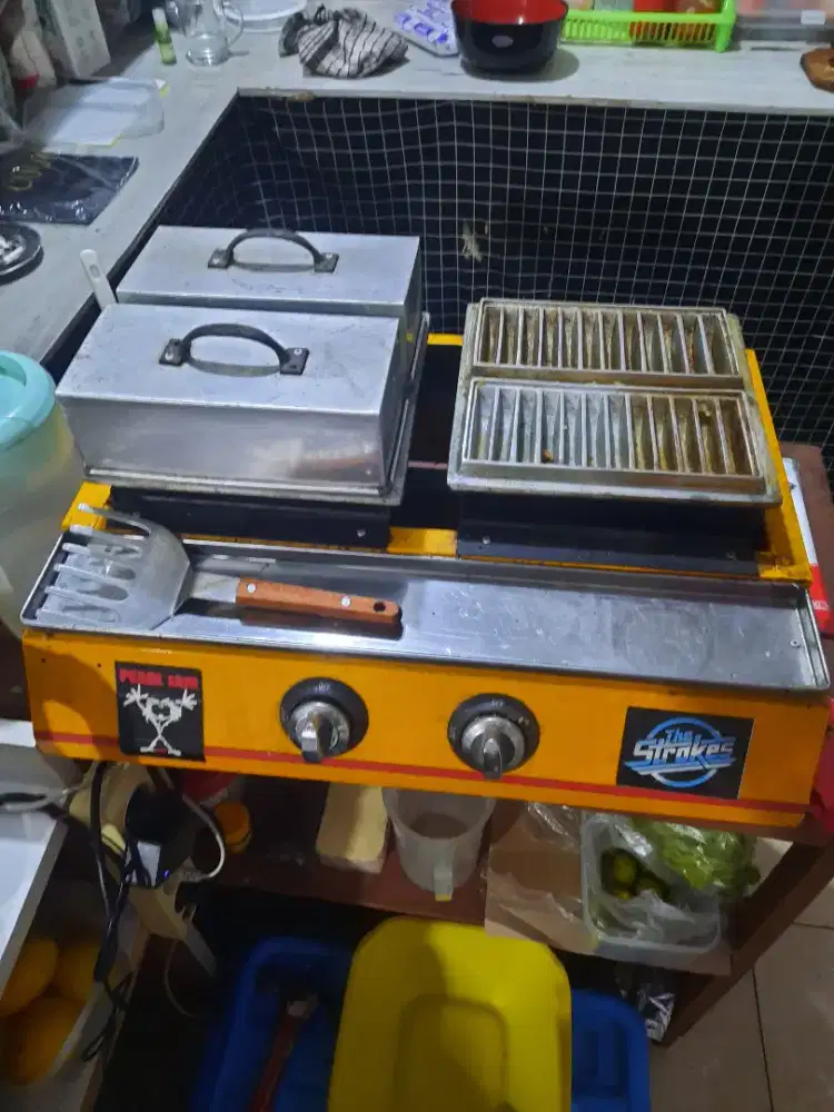 Kompor bakaran pancong lumer