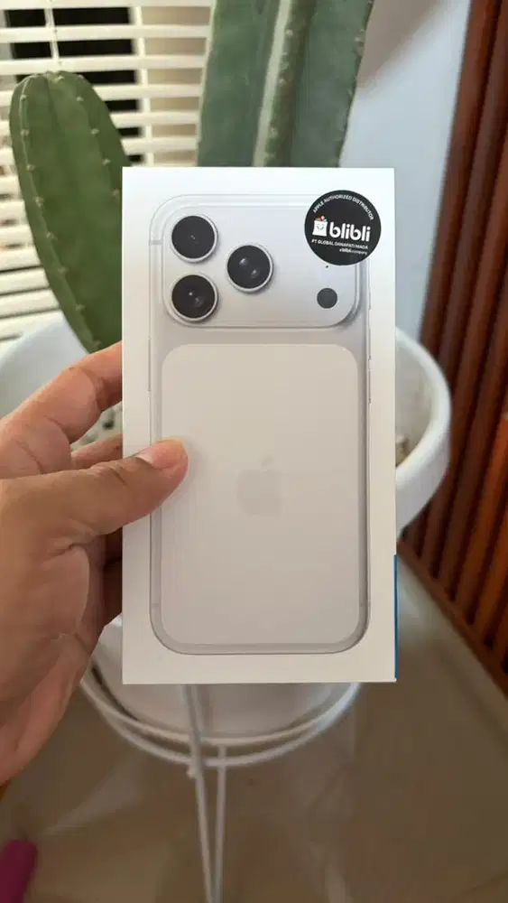 iphone 17 pro 256gb silver resmi