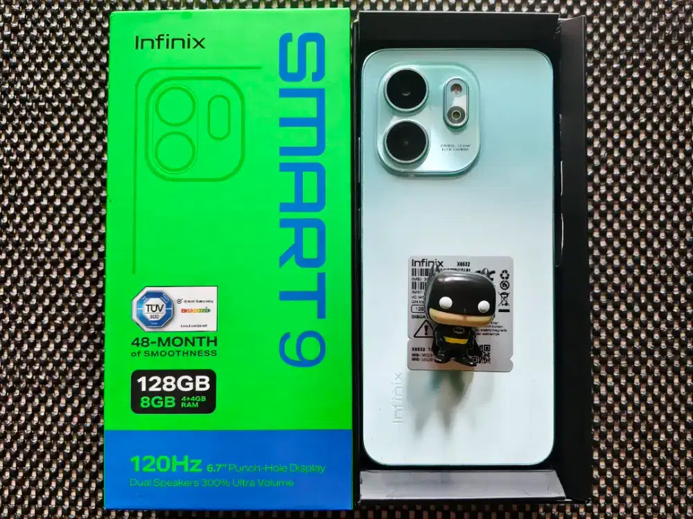 infinix smart 9 4/128 fullset