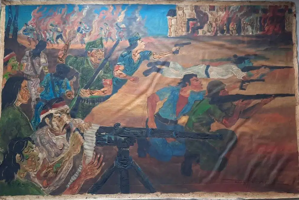 LUKISAN KARYA MAESTRO HENDRA GUNAWAN