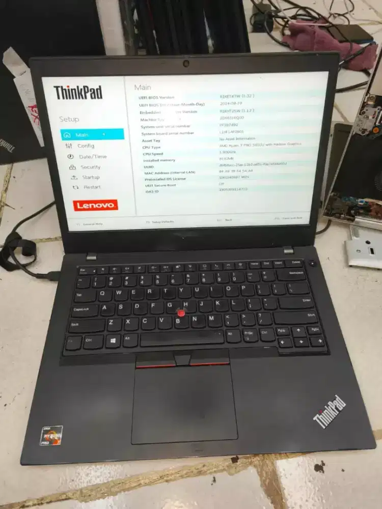 Lenovo thinkpad L14 ryzen 7 5850u