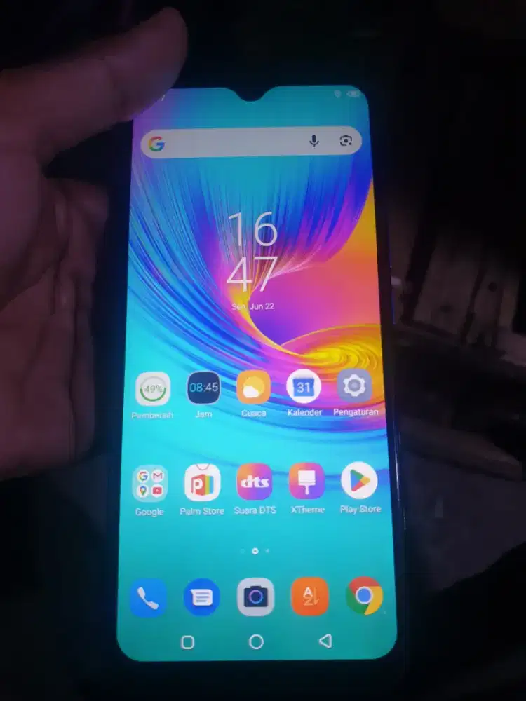 Jual cepat Hp Saja infinix Hot 9 play memori 3/64