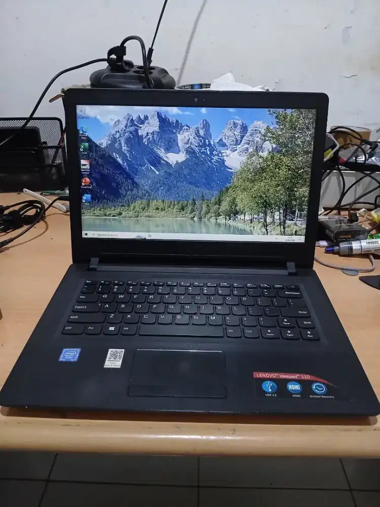 Laptop Lenovo Ideapas 110 ,Intel Celeron 3060 ,Windows 10 ,Body Slim