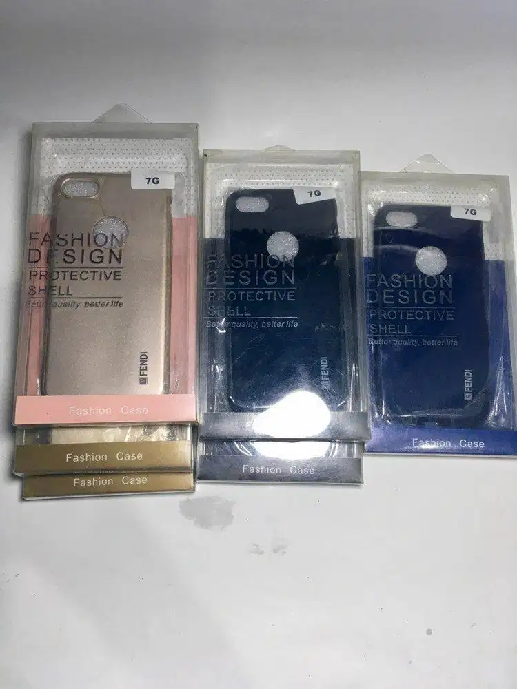 Case casing iphone 7 softcase fendi