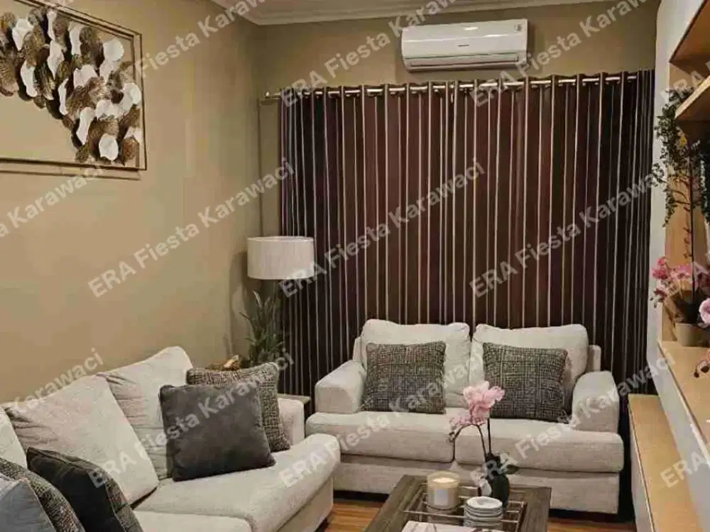 Rumah Japandi Full Furnished Cluster Flamingo The Springs Summarecon Serpong Siap Huni