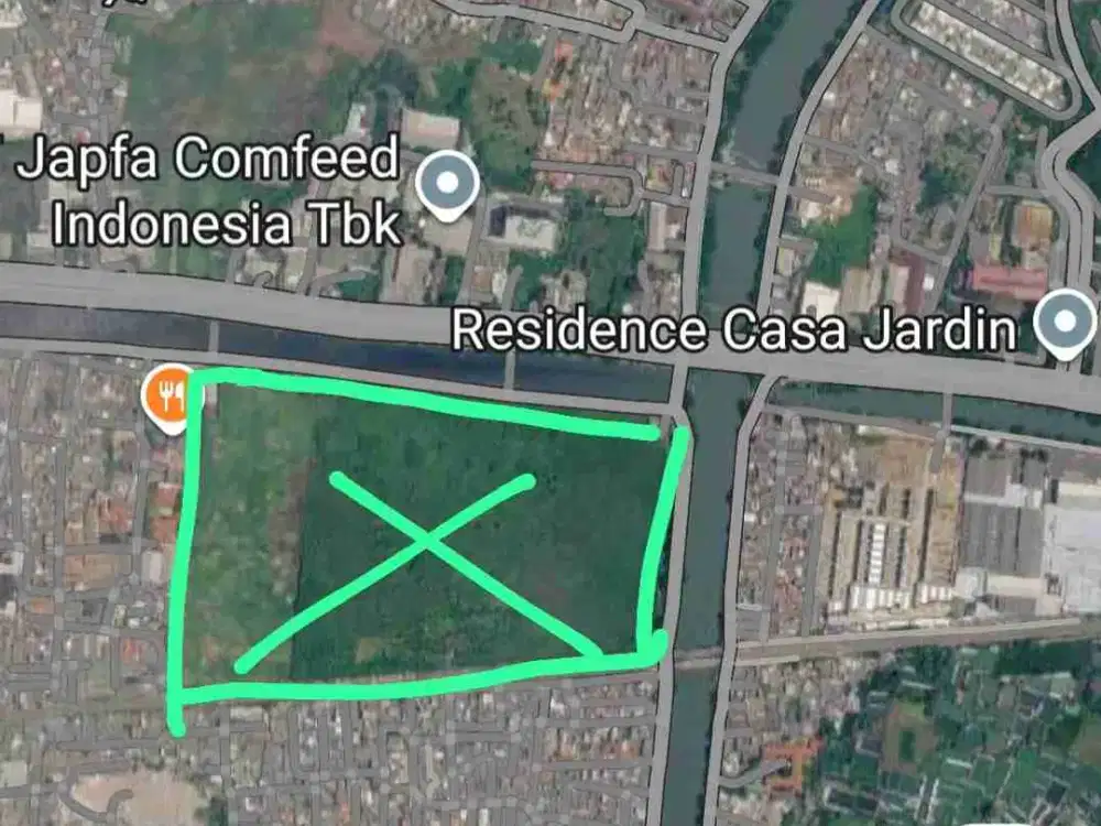 DIJUAL MURAH  BU TANAH DI DAAN MOGOT JAKARTA