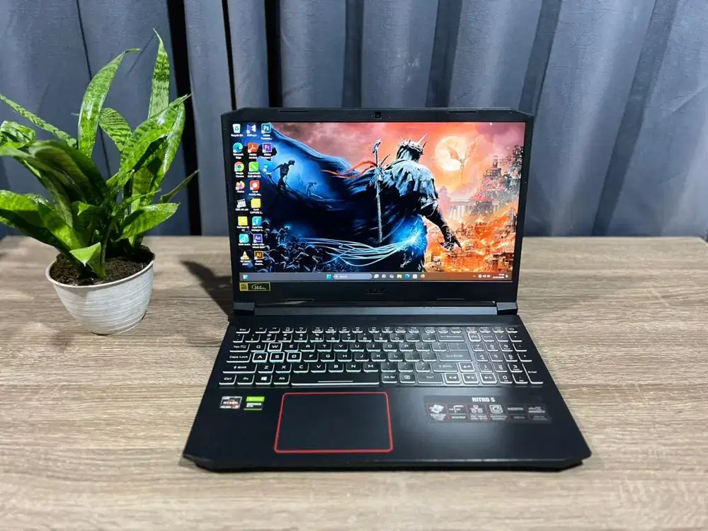 Laptop acer nitro 5 amd ryzen 5 nvidia gtx1650 16gb 512gb