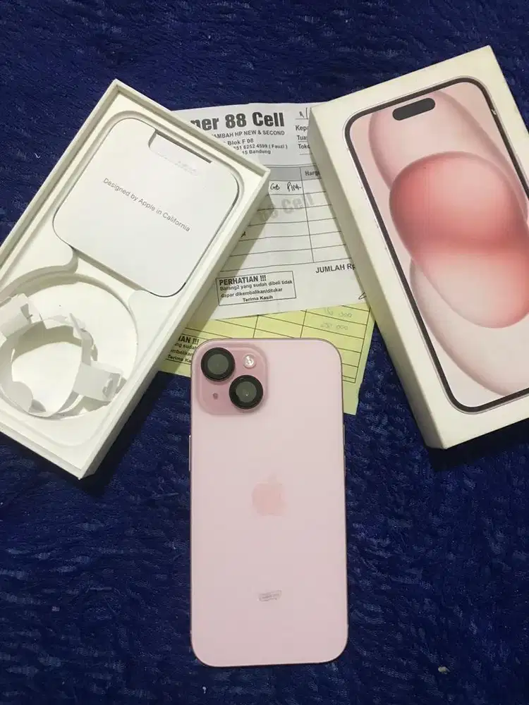 Iphone 15 128gb ex ibox tangan pertama