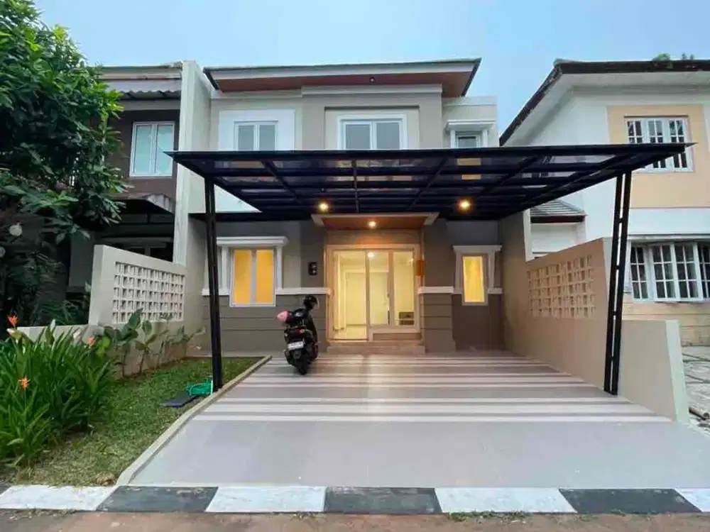 jual rumah baru renov semi furnished Kota Wisata Cibubur