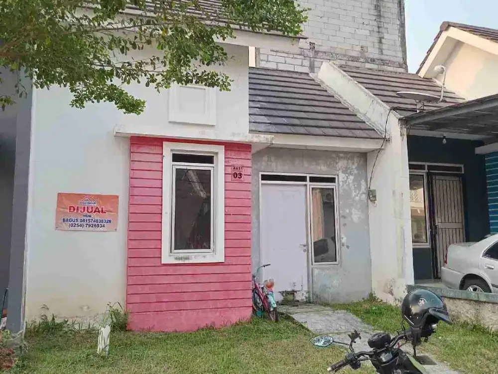 jual murah rumah puri citraland serang sudah lunas