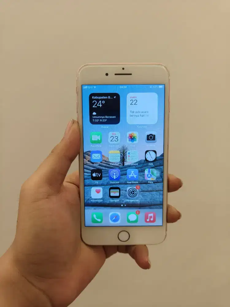 iPhone 7 Plus 128GB Rose Gold Ex Resmi iBox Murah