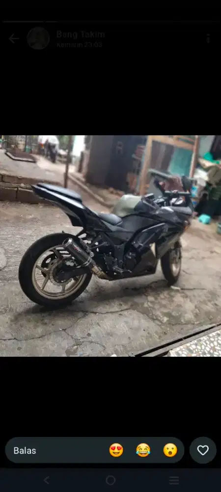 Dijual motor ninja sekaligus 2