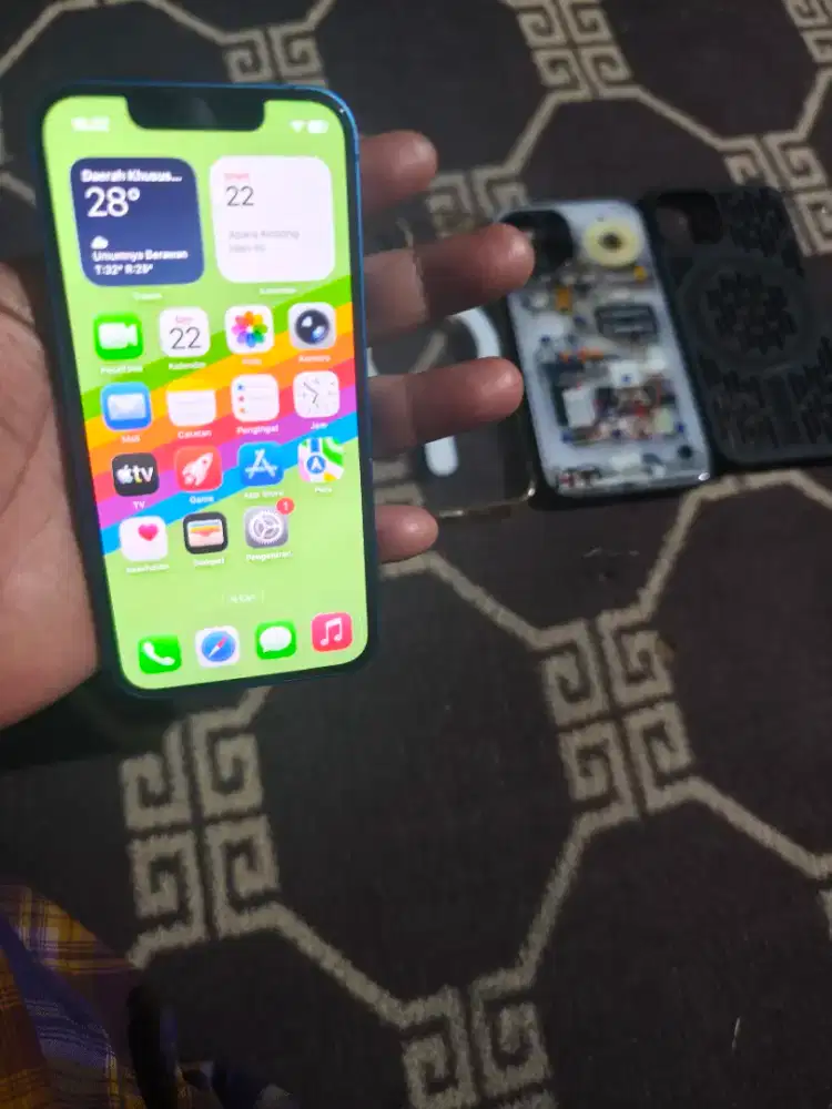 iPhone 13 Mini 128Gb iBox Mulus Minus Siap Pakai