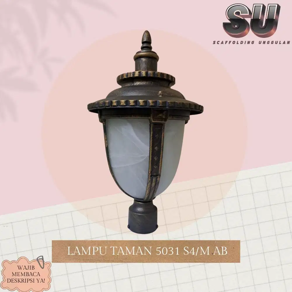 Jual Lampu Taman pilar klasik