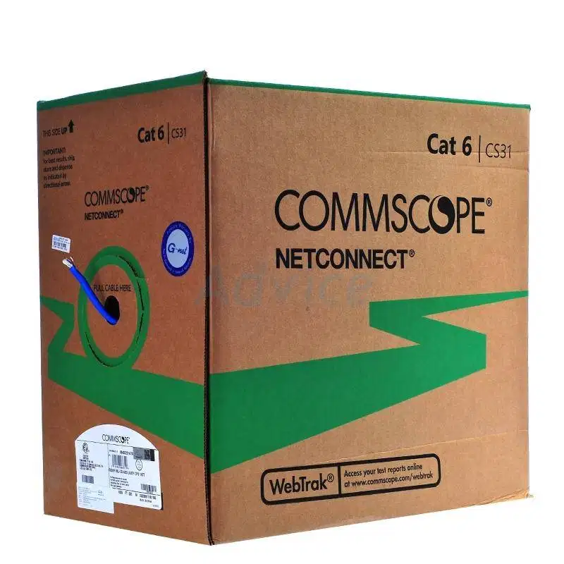 Jual 2 roll kabel cat 6 commescope