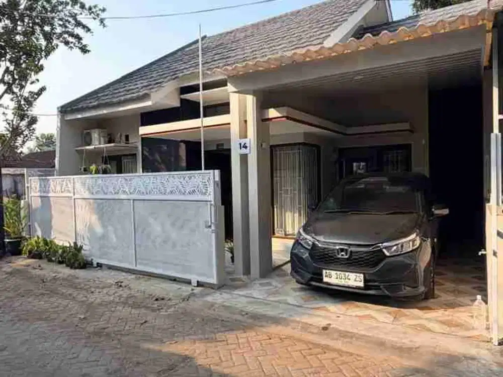 RUMAH CANTIK MINIMALIS - HARGA EKONOMIS DI WEDOMARTANI DEKAT SD MODEL DAN JOGJABAY