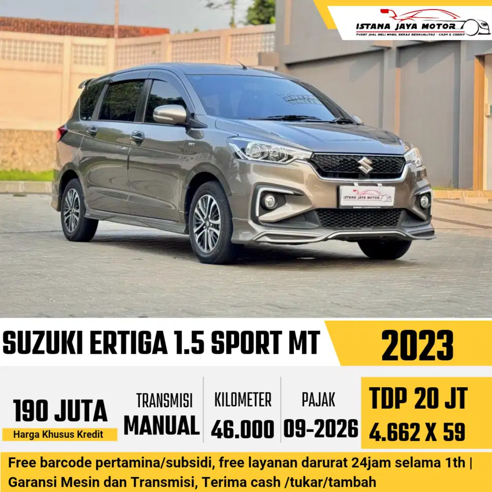SUZUKI ERTIGA SPORT MT 2023
