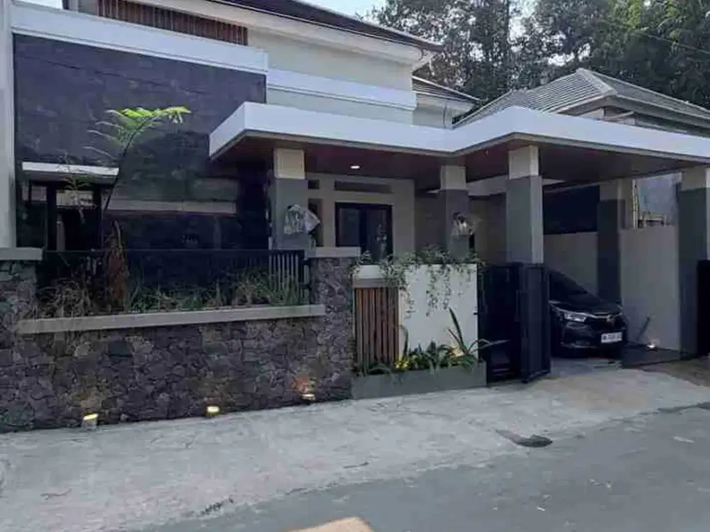 RUMAH BARU TROPIS MODERN - OPEN SPACE DI JALAN KALIURANG KM. 13 SUKOHARJO NGAGLIK