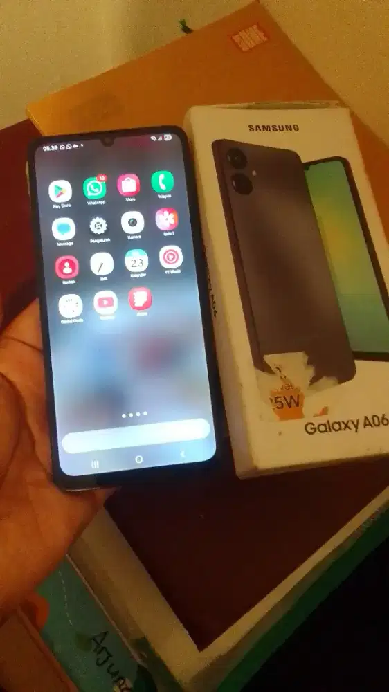 dijual samsung a06 2025 second full set ya