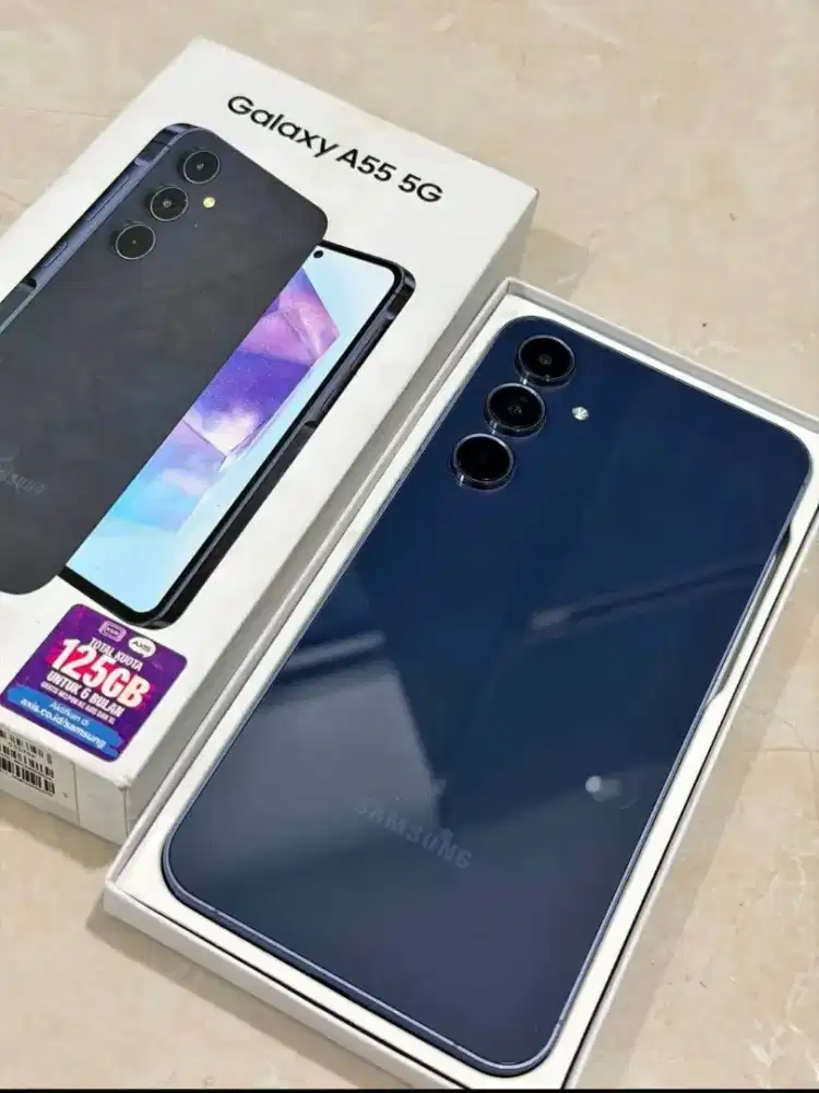 Samsung a55 seperti di foto ram 8/256 jual atau cari kembalian
