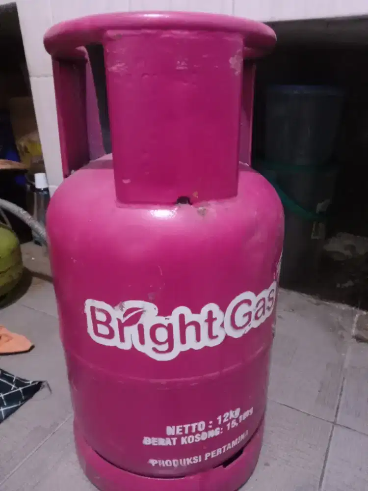 Gas ungu 12kg 2 biji