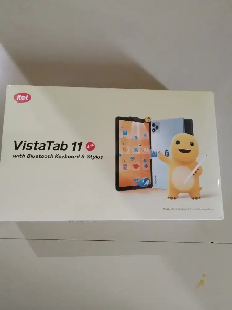 Itel Vistatab 11 4G LTE 4/128 bundling pen & keyboard Garansi Resmi