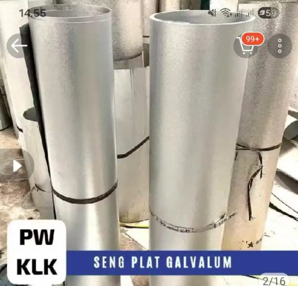 Jual talang seng 3m