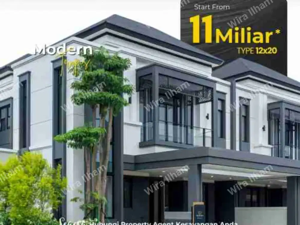 Lebar 12 x 20 at Matera Signature Paramount Land Gading Serpong