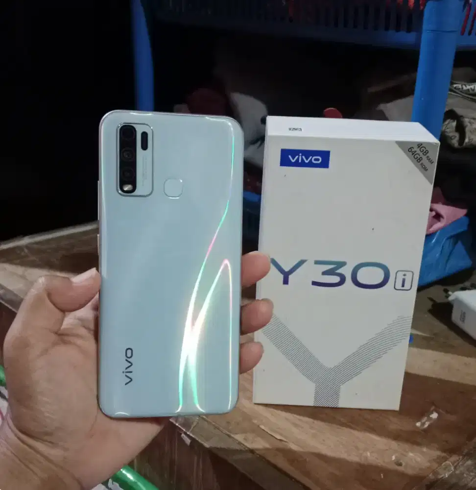 Vivo y30i ram 4/64 fullset mulus.