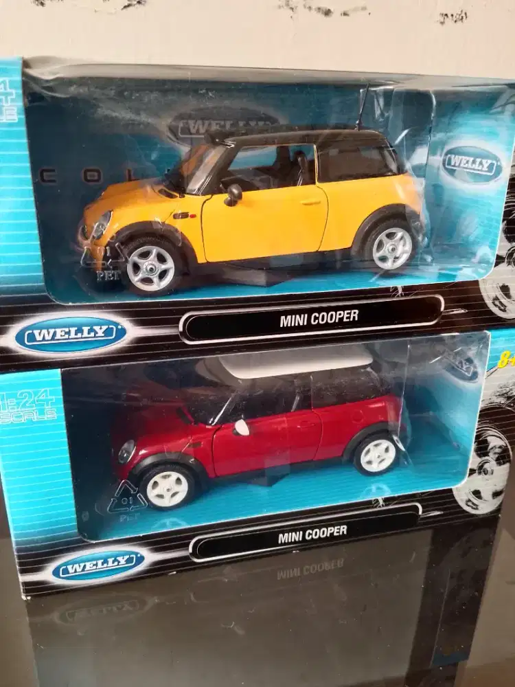 Mini Cooper merk Welly.