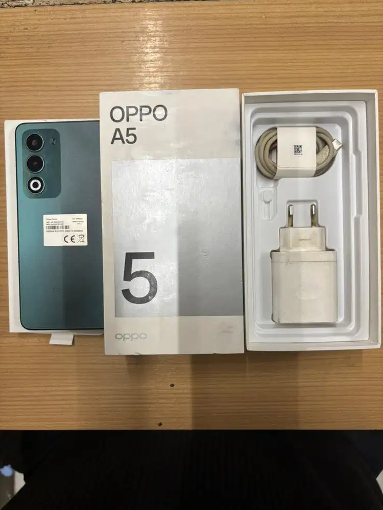 OPPO A5 2025 8/128 GB SUPER LIKE NEW MULUS GARANSI SAMPAI AGUSTUS 2026