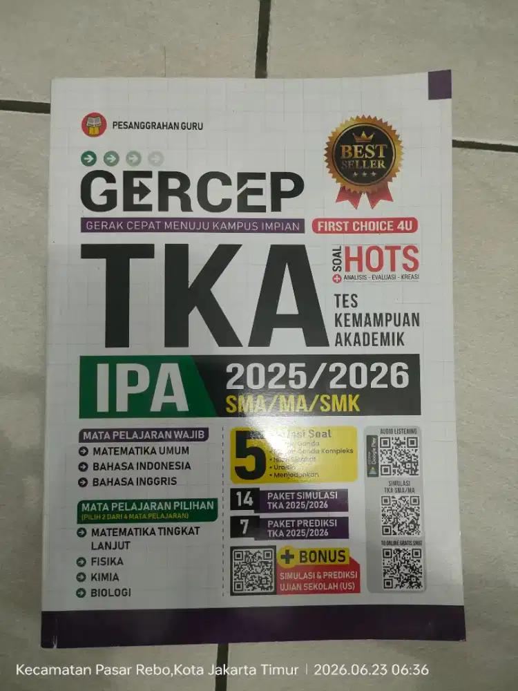 BUKU GERCEP TKA 2026