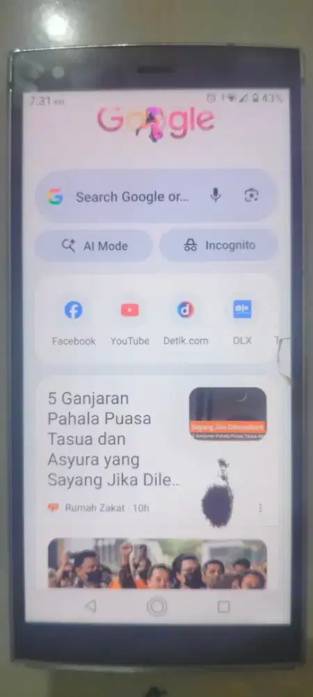 dijual hp kyocera urbano kyv45 4/64