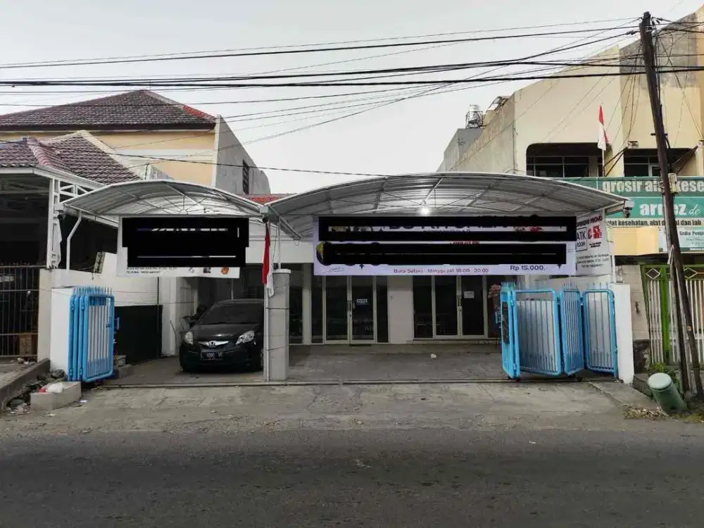 Dijual / Sewakan Rumah Usaha Nol Jalan Raya Pucang Anom Strategis