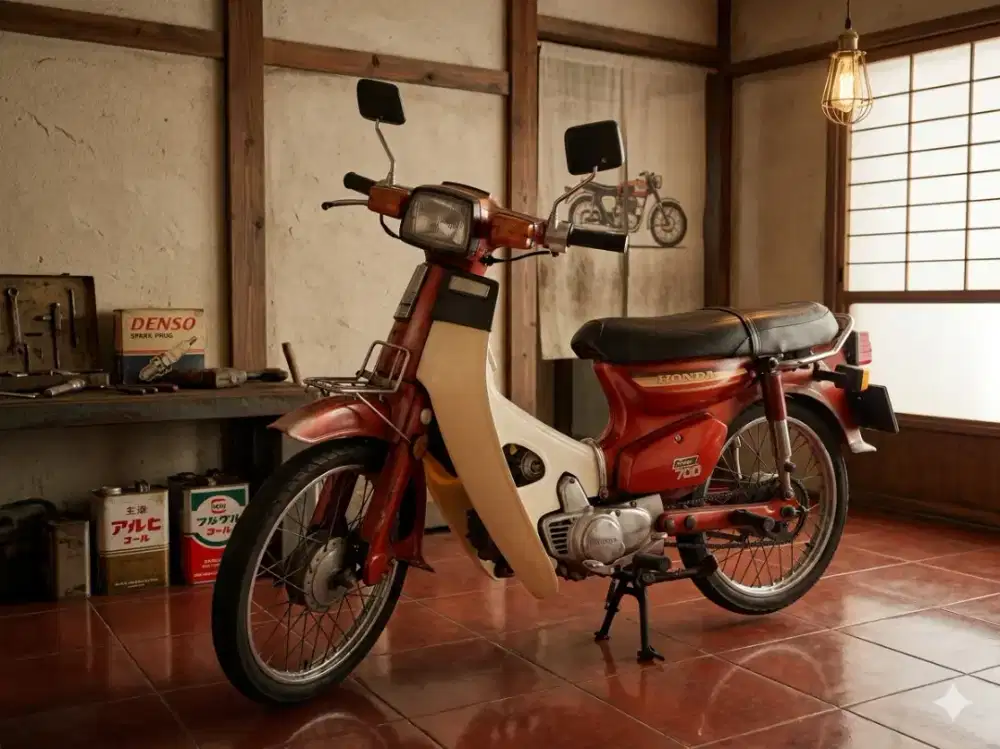 Honda C700 (supercub) thn 1981
