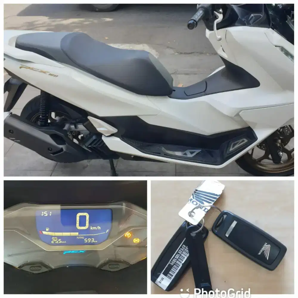Km 500 PCX 160 ABS Hybrige th 2025 seperti baru