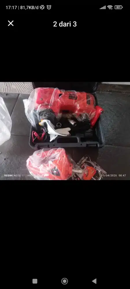Dongkrak mobil dan pengisi angin kapasitas 5ton