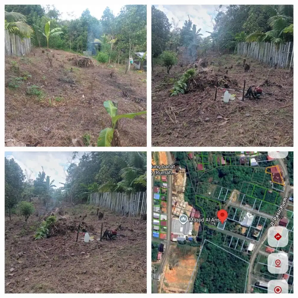 Tanah Kapling Dekat Tol Manggar