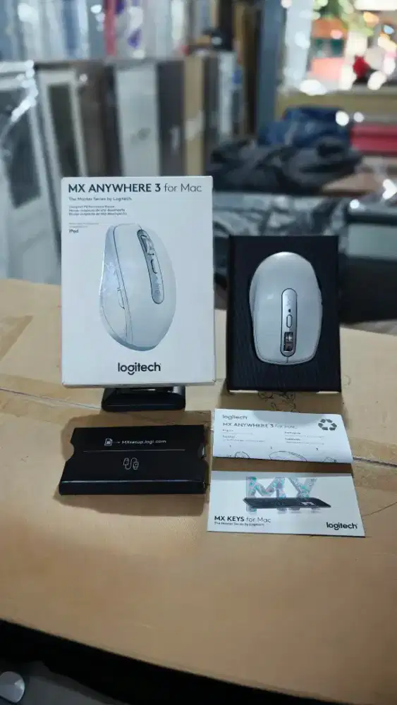 mouse logitech mx anywhere 3 for mac, mulus, compatible with ipad