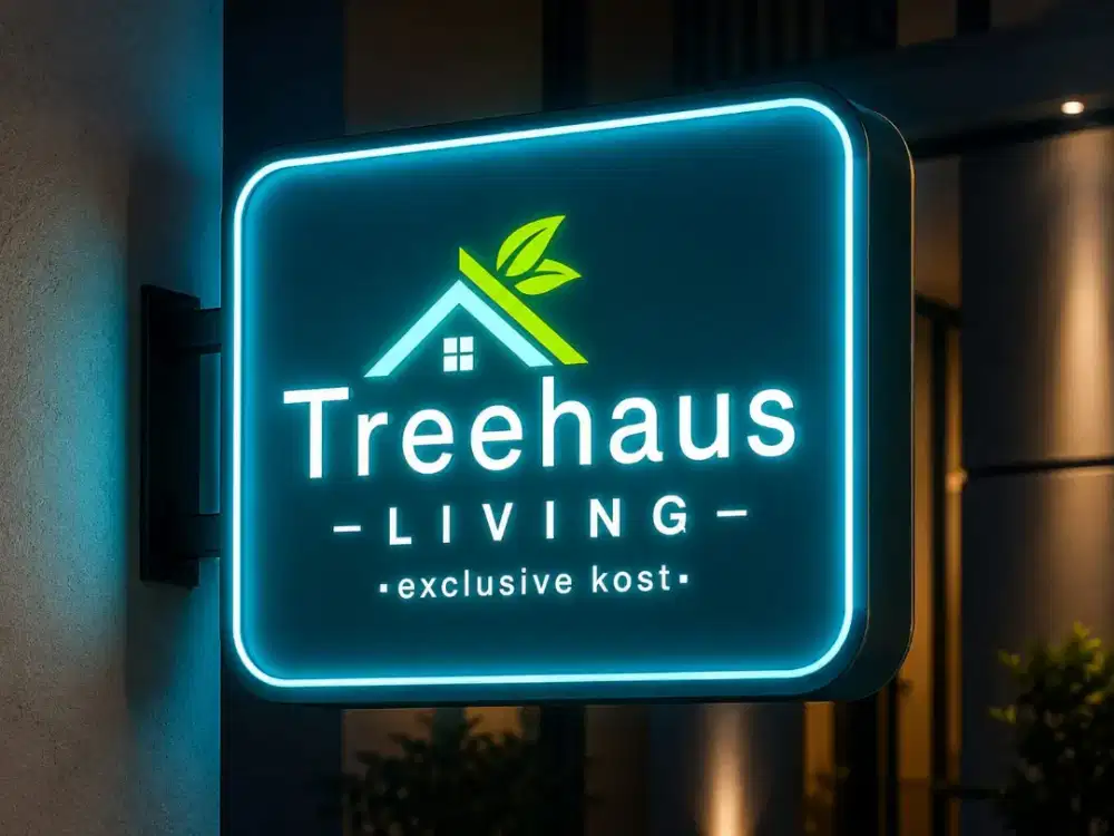 Kost Eksklusif Treehaus Living Cimanggis | AC,WiFi,Wtr Heater,Rooftop