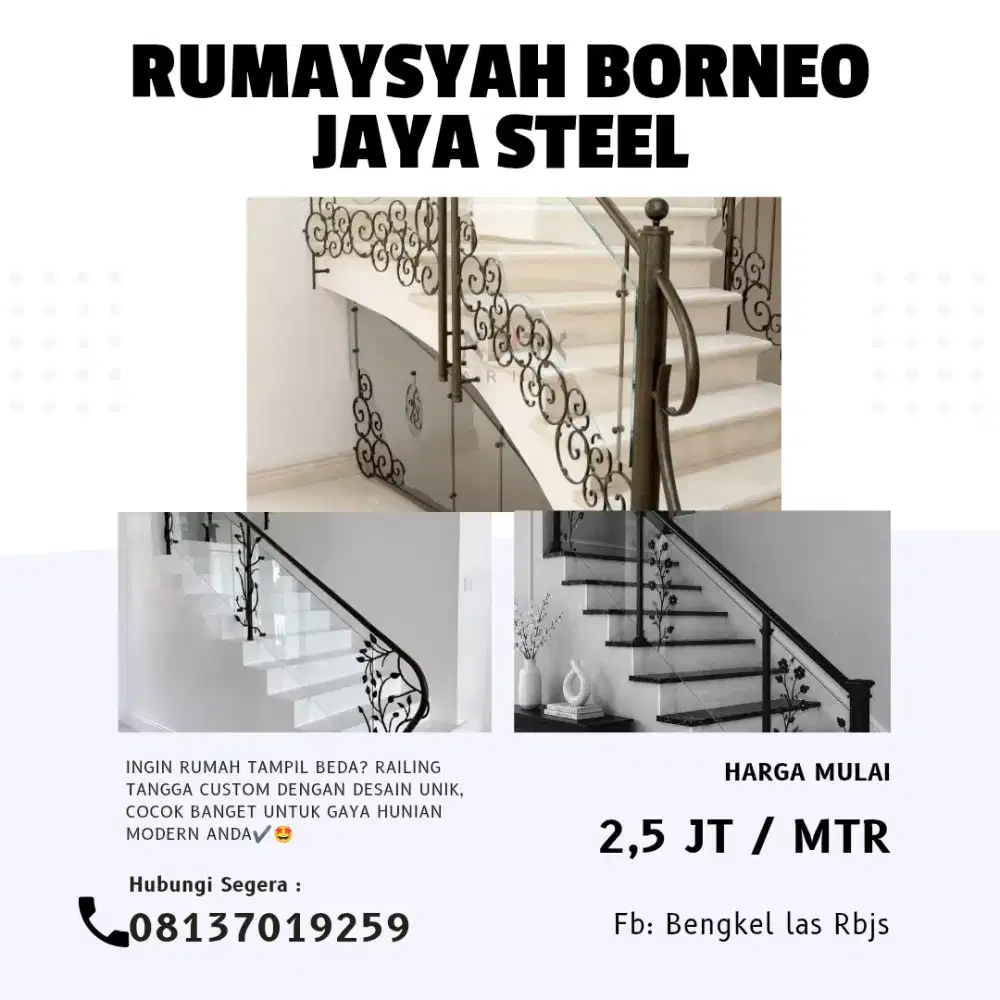 RAILING TANGGA MINIMALIS