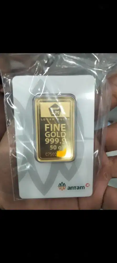 Emas antam 50gr tahun 2025