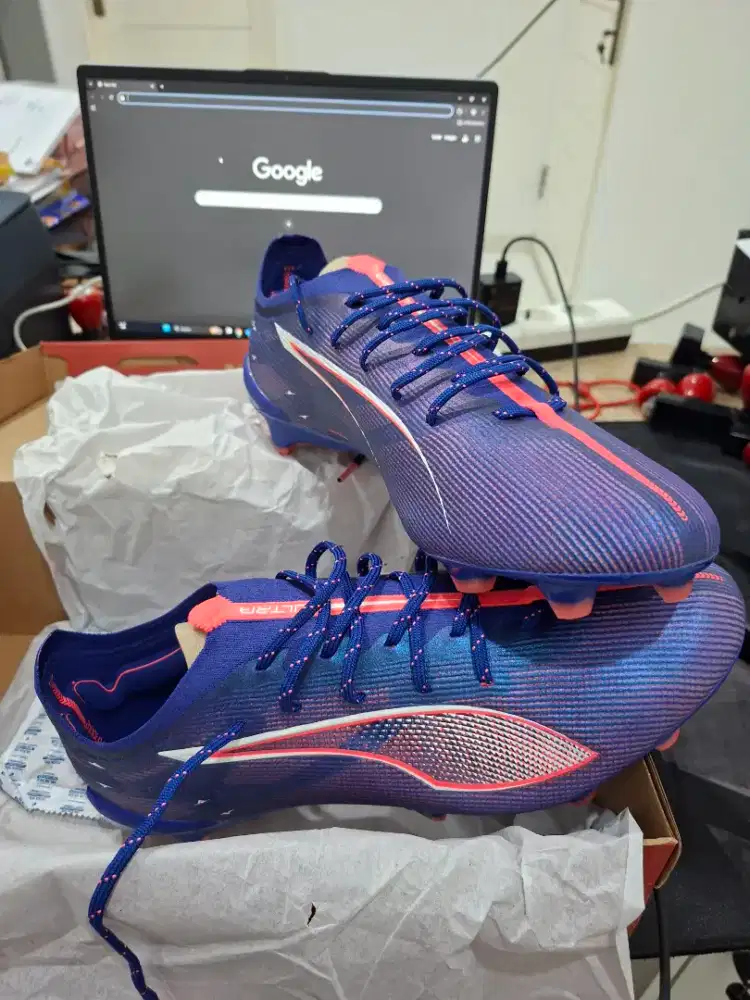 Sepatu bola PUMA ULTRA 5 ULTIMATE FG us 45 original belum pernah pakai
