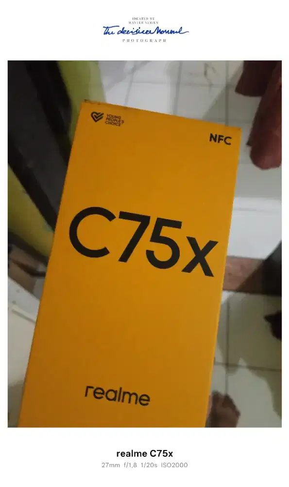 Jual atau TT ke atas Realme c75x 8/128 fulset ori