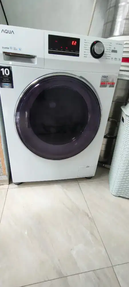 Jual BU Aqua front loading eror E2