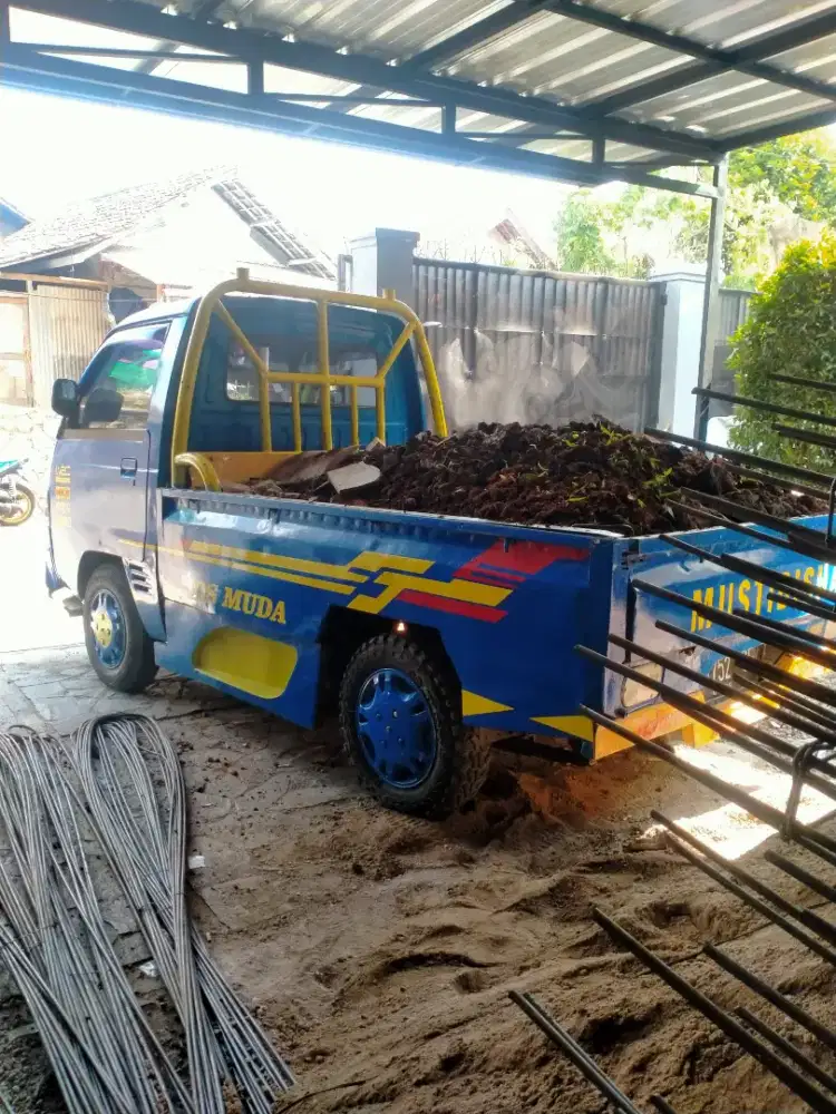 Jasa angkut & buang brangkal puing barangkal sampah daun prabotan dll