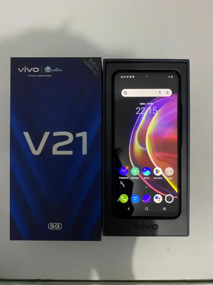 Gercep Vivo v21 5G ram 8/128gb