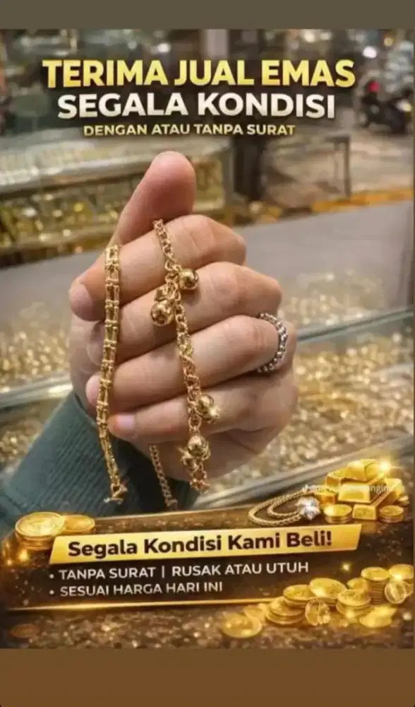 TERIMA JUAL BELI EMAS DLL